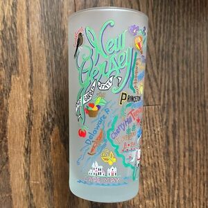 New Jersey Themed Vintage Glass